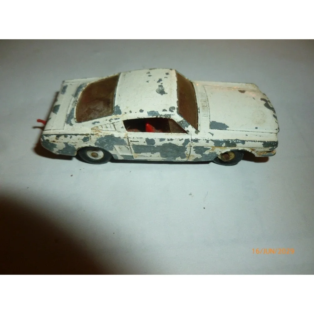 Matchbox Lesney Police Car Wagon Diecast Metal No 55 Superfast White